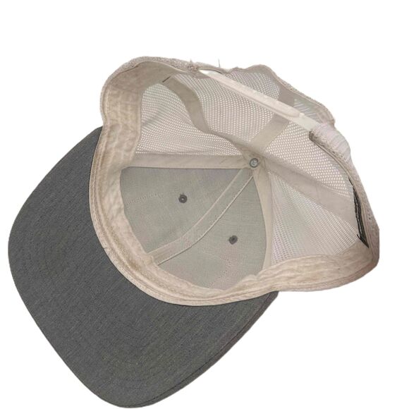 Lane Frost Bullrider Rodeo Western Richardson Light Grey Adjustable Hat - Picture 4 of 8